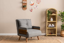 Atelier Del Sofa Cosmo Single - Gris claro